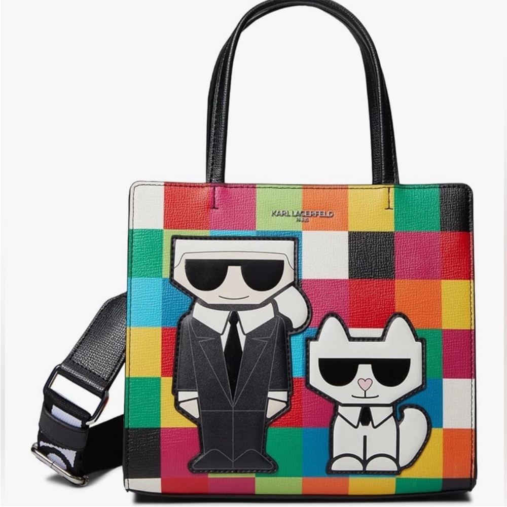 Karl Lagerfeld Paris multi color crossbody bag